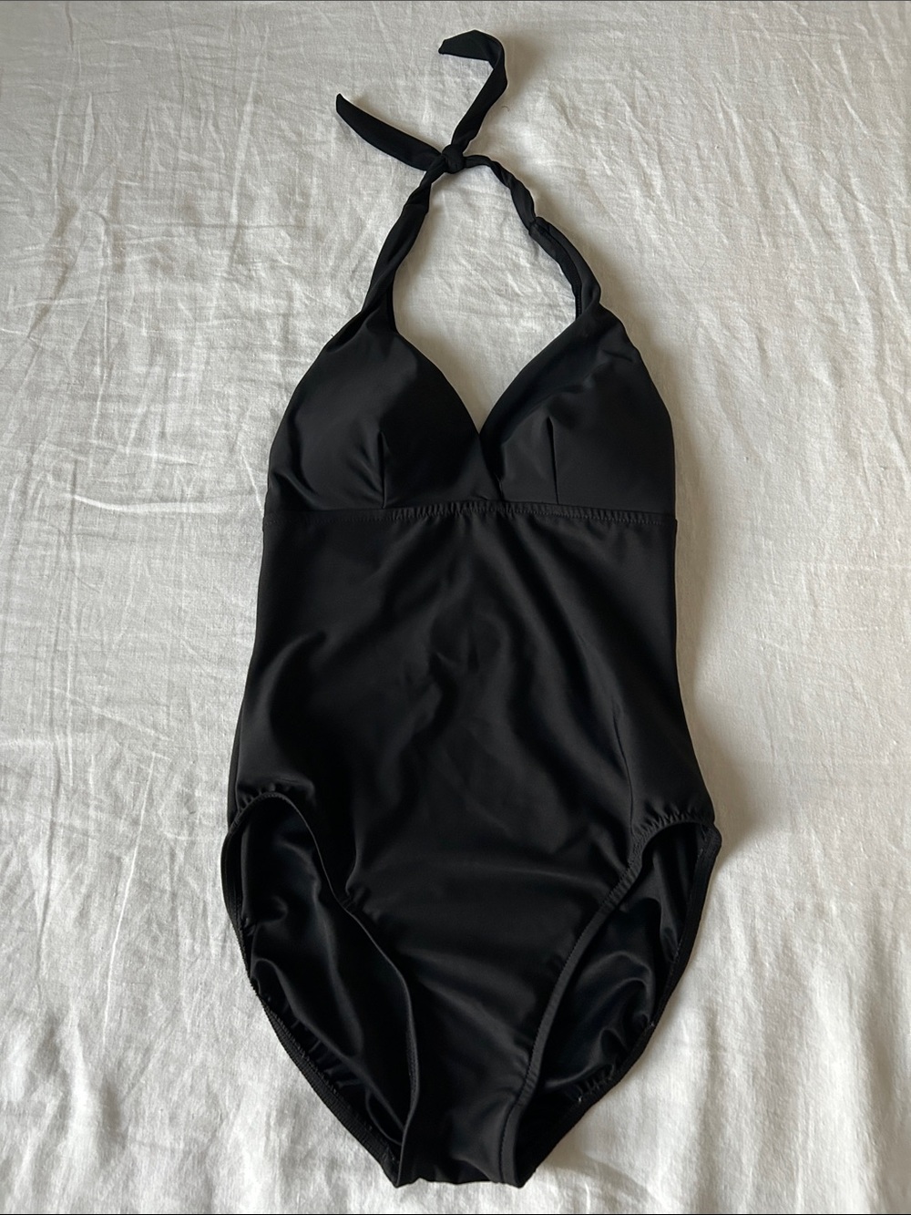 Magicsuit Black Halter One-Piece Swimsuit for Women, Sz. 8, like New.